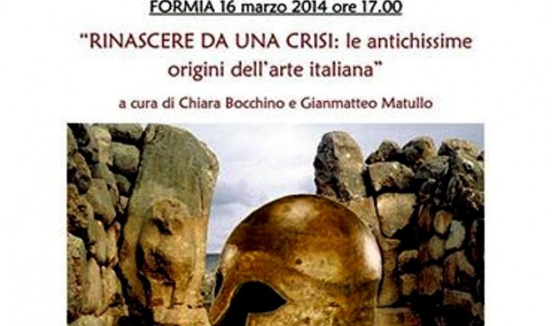 RINASCERE DA UNA CRISI: le antichissime origini dell’arte italiana – domenica a Piancastelli-Diana