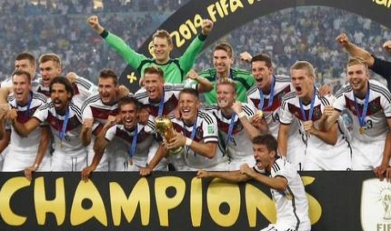 La Germania vince il Campionato del mondo  2014