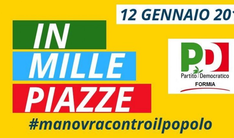 In mille piazze #manovracontroilpopolo