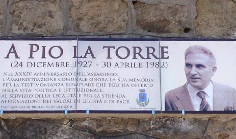 Ricordando Pio La Torre, Zingaretti: “Lottiamo tutti insieme contro la mafia”